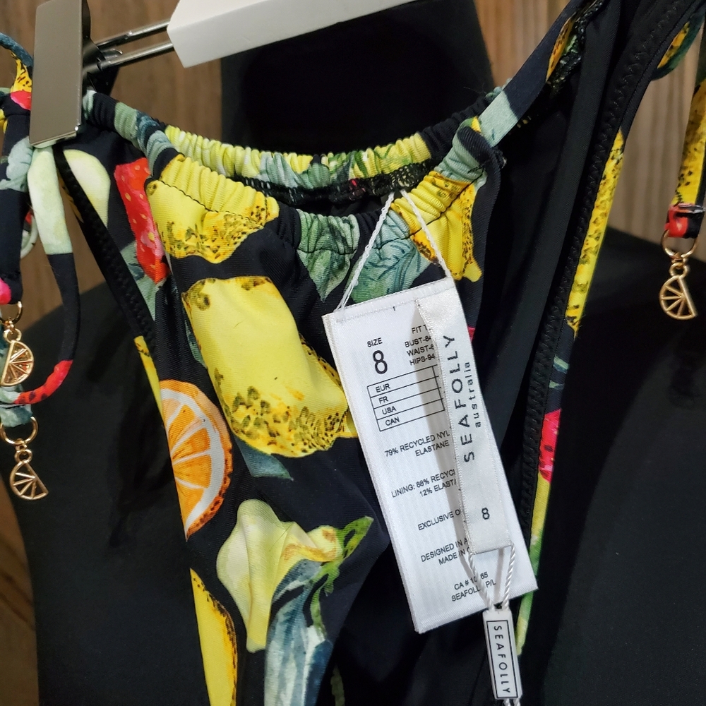 NWT Seafolly Lemoncello Bikini Bottom - Picture 2 of 4